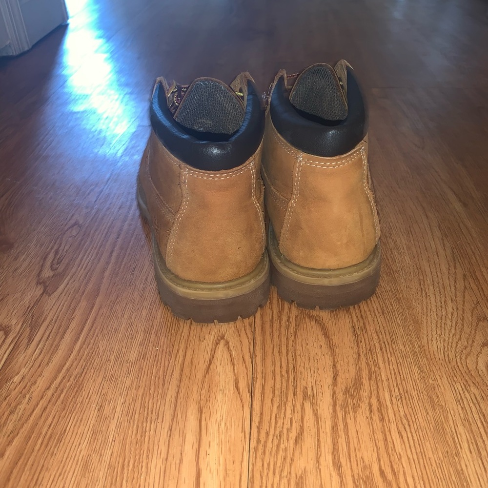 Ankle height timberland booties